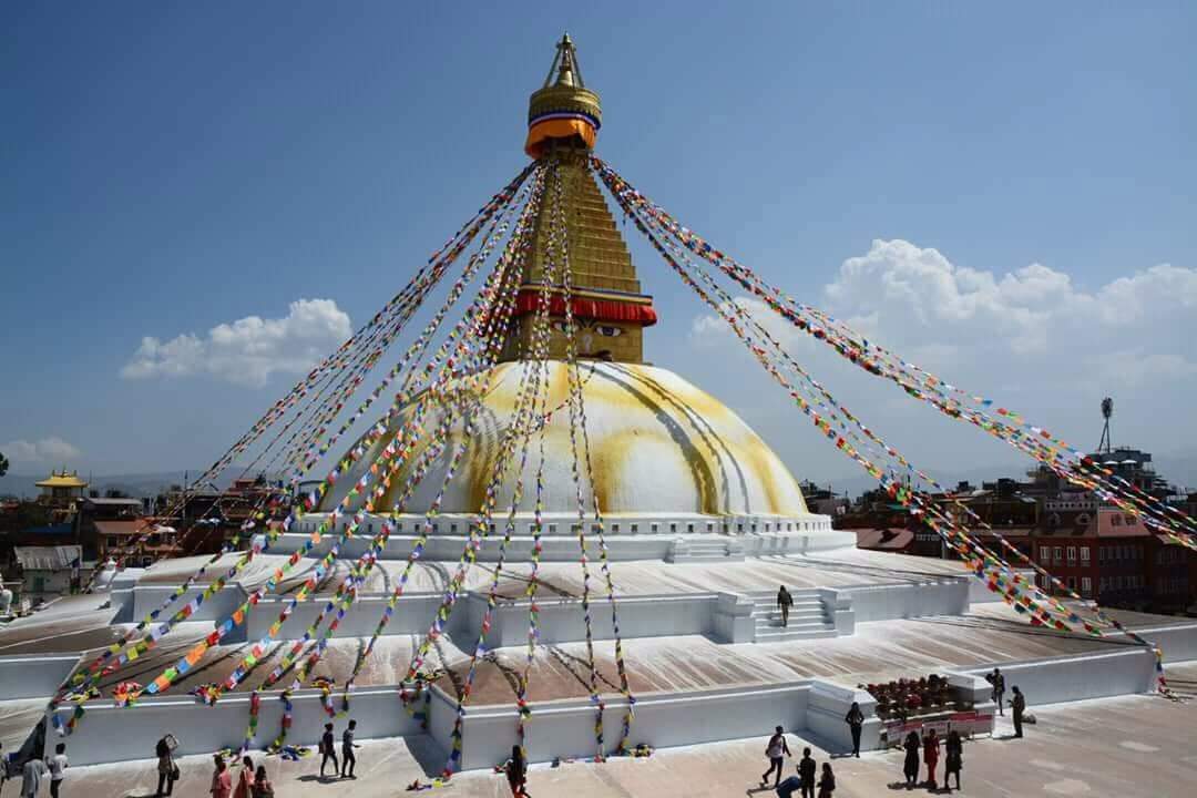 Boudhnath-stupa