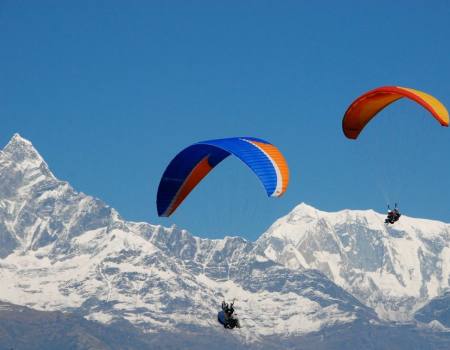 Paragliding-in-Nepal